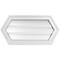 Ekena Millwork Half Round Surface Mount PVC Gable Vent: Functional, w/ 2"W x 2"P Brickmould Sill Frame, 26"W x 13"H GVPHR26X1303SF - alternate 1